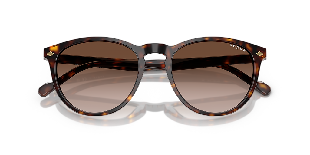 VOGUE EYEWEAR VO5599S Dark Havana - Men Sunglasses, Gradient Brown Lens