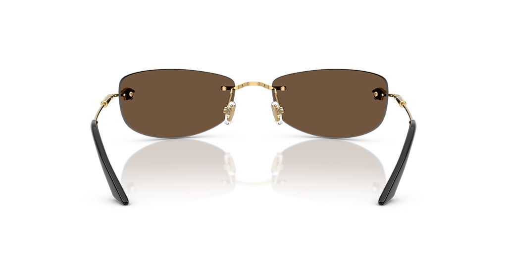 Versace VE2279 XL (60 - 18) with Copper lenses and Gold frame