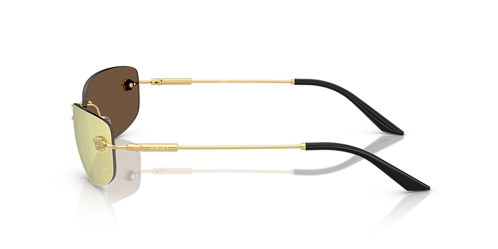Versace VE2279 XL (60 - 18) with Copper lenses and Gold frame