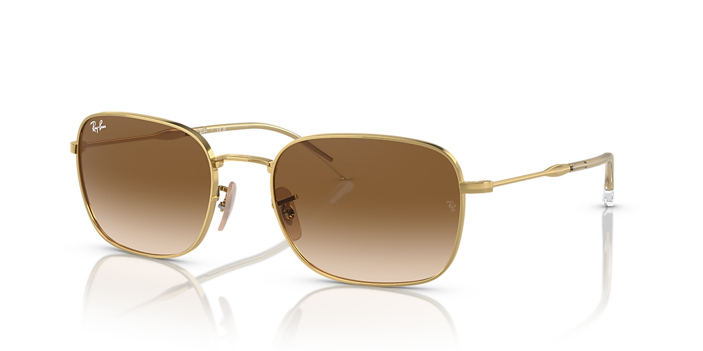 【美品】Ray-Ban レイバン RB3706 ゴールド ブラウン Ray-Ban RB3706 XL (57 - 20) with Brown lenses and Gold frame