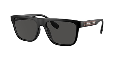 Burberry BE4402U 56 Light Green Mirror Blue & Black Sunglasses 