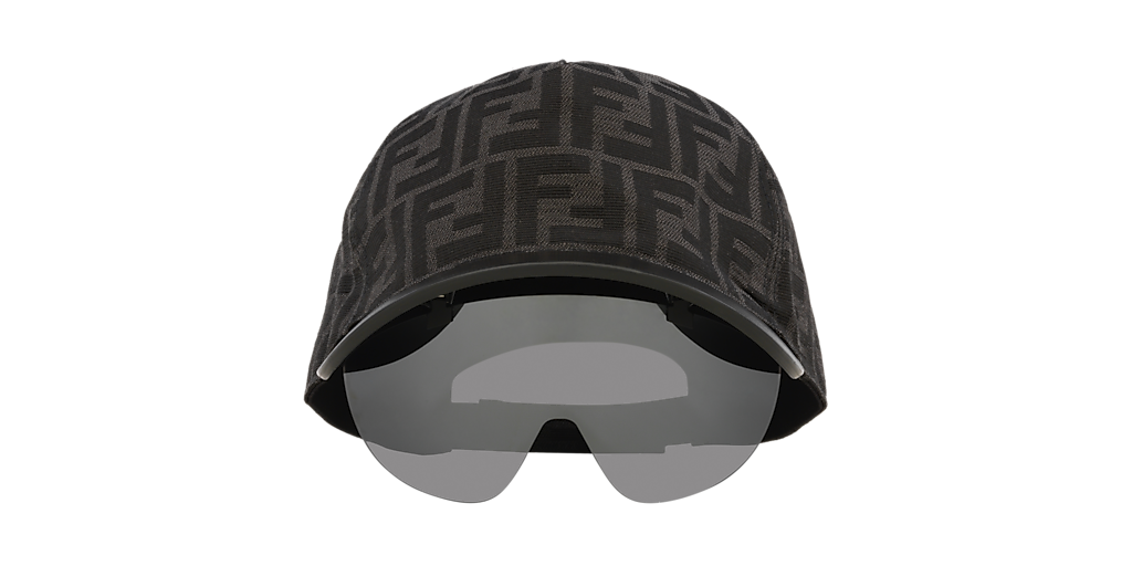 FENDI FE40022U Grey - Men Sunglasses, Grey Mirror Lens