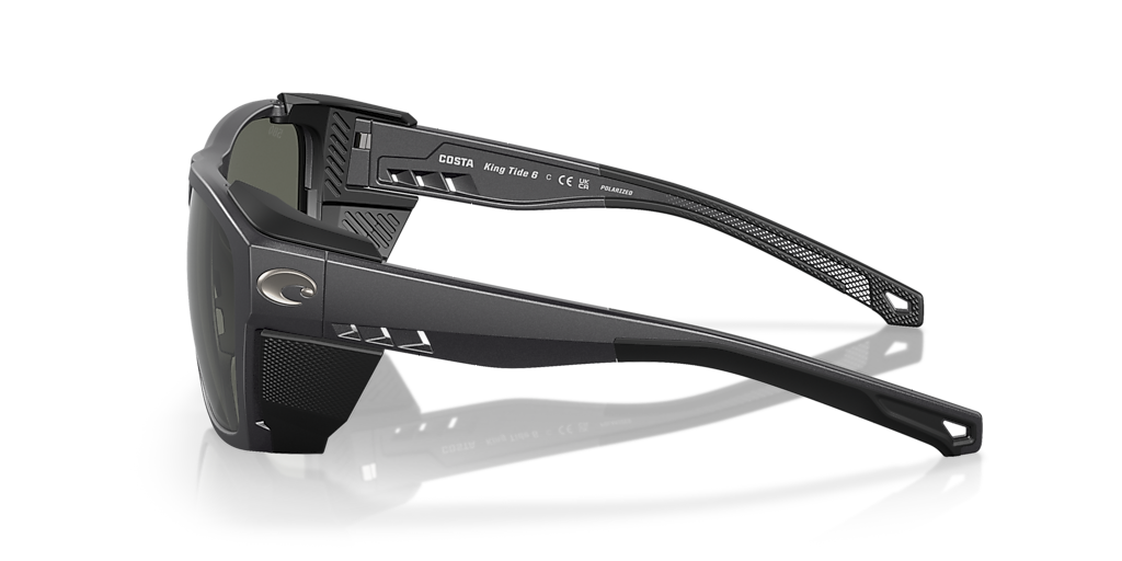 COSTA 6S9112 King Tide 6 Black Pearl - Men Sunglasses, Gray Lens