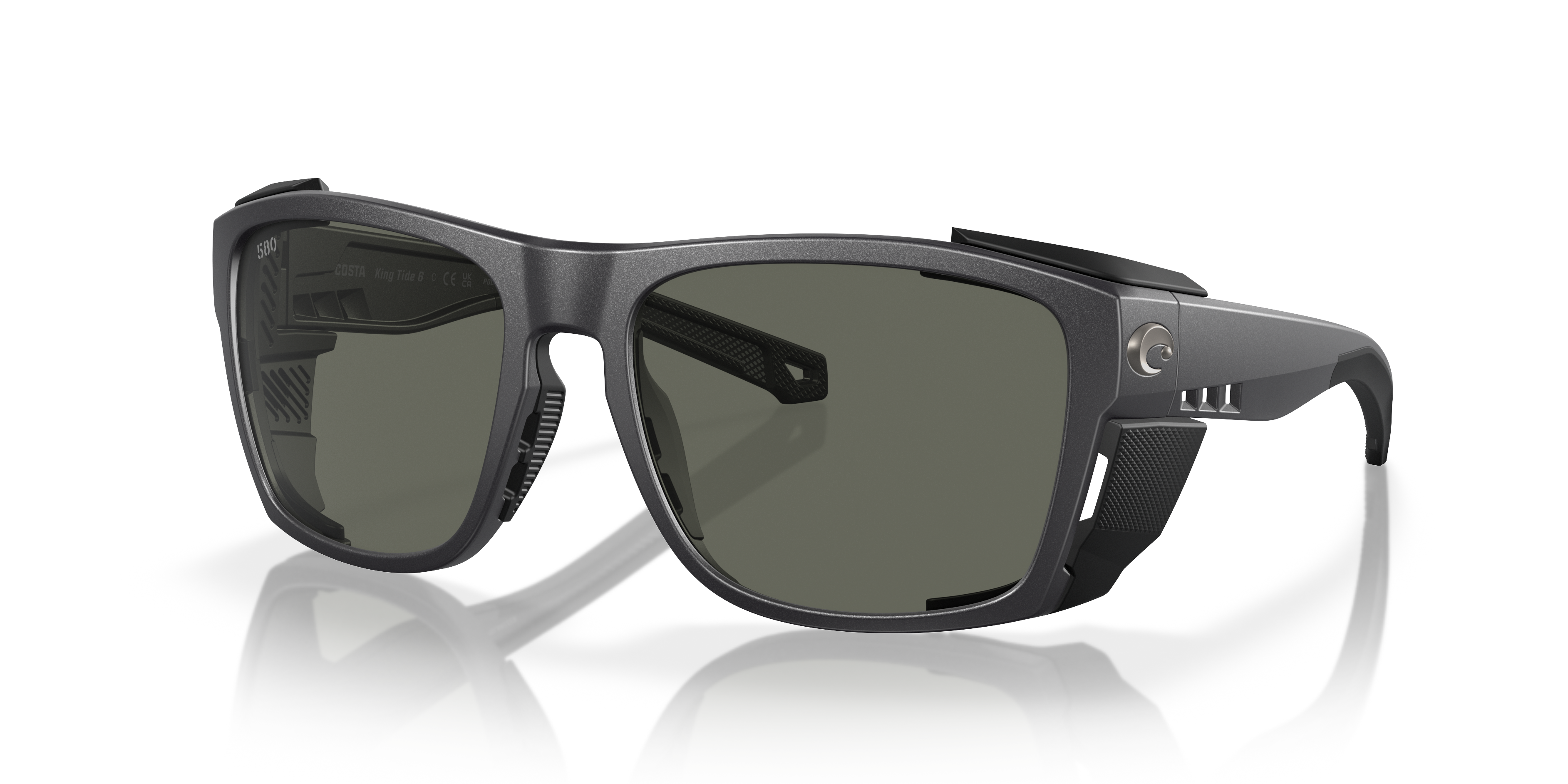 Costa King Tide 6 XL (58 - 17) with Grey lenses and Black frame