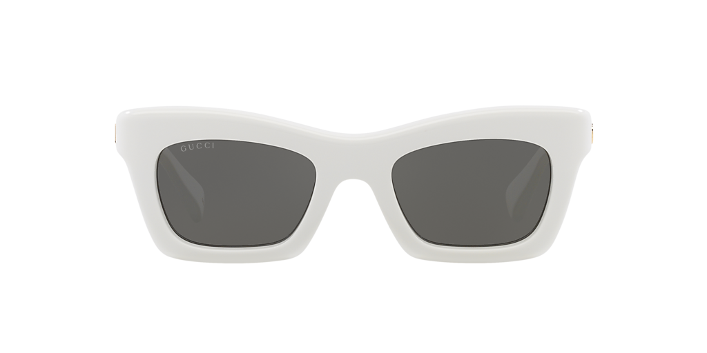 Gucci GG1773S XS (50 - 21) with Grey lenses and White frame