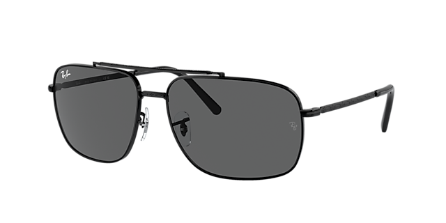 Ray-Ban RB3796 62 Dark Grey & Black Sunglasses | Sunglass Hut USA