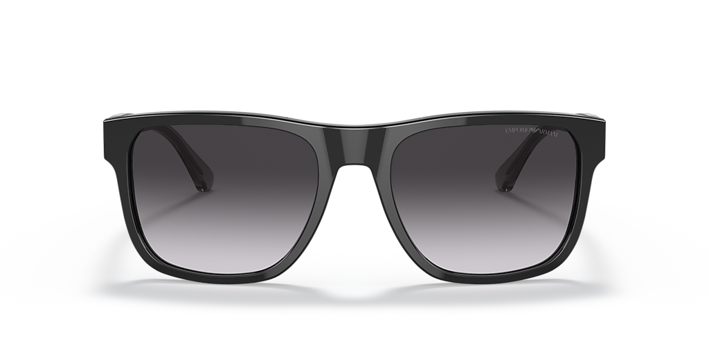 EMPORIO ARMANI EA4163 Black - Men Sunglasses, Gradient Grey Lens