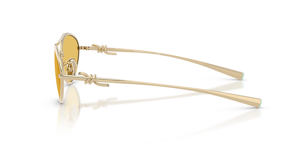 Tiffany & Co. TF3117 XL (58 - 16) with Yellow lenses and Gold