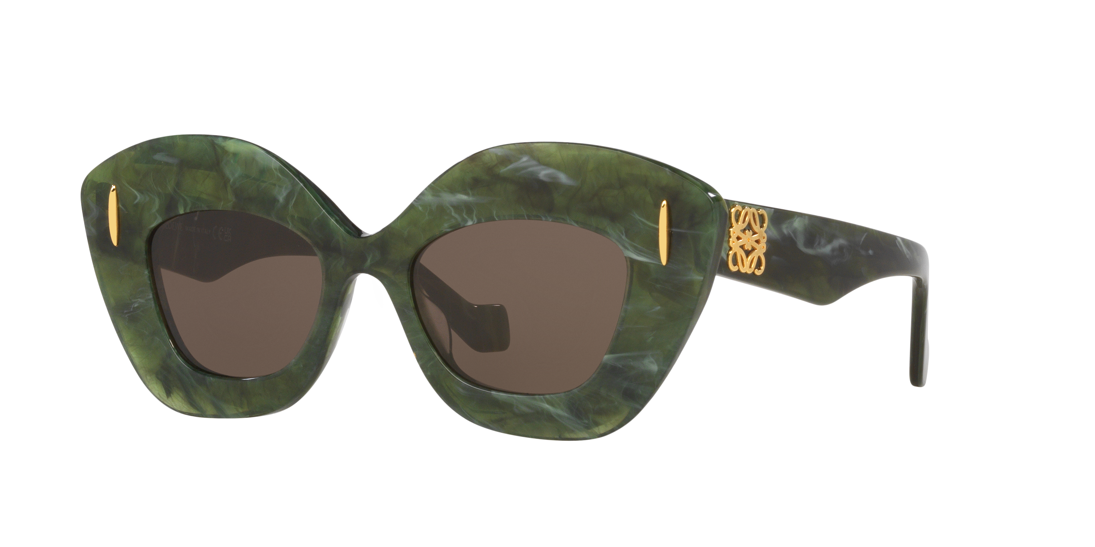 LOEWE キャットアイフレムサンクラス LW40127I 53A LOEWE LW 40127 I 53V Cat Eye Sunglasses