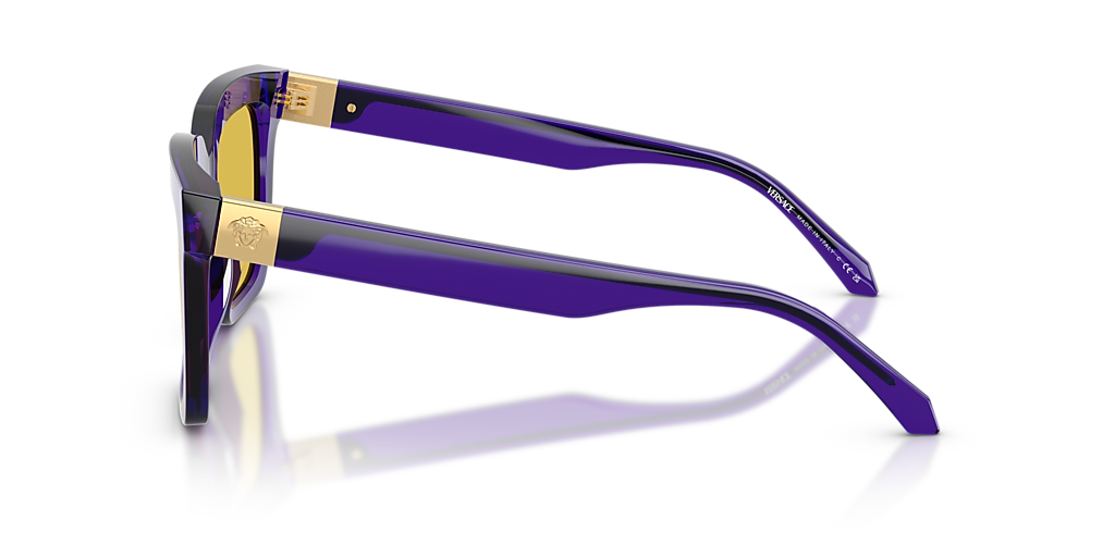 Versace VE4498F L (55 - 16) with Yellow lenses and Violet  display picture 1
