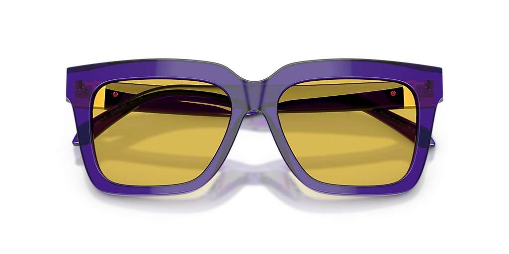 Versace Gold-Tone Sunglasses with Gradient Purple Lenses Versace | Accessories | Versace Goldtone Sunglasses With  main image 4