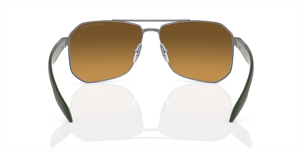 Prada Linea Rossa PS 51VS XXL (62 - 14) with Brown lenses