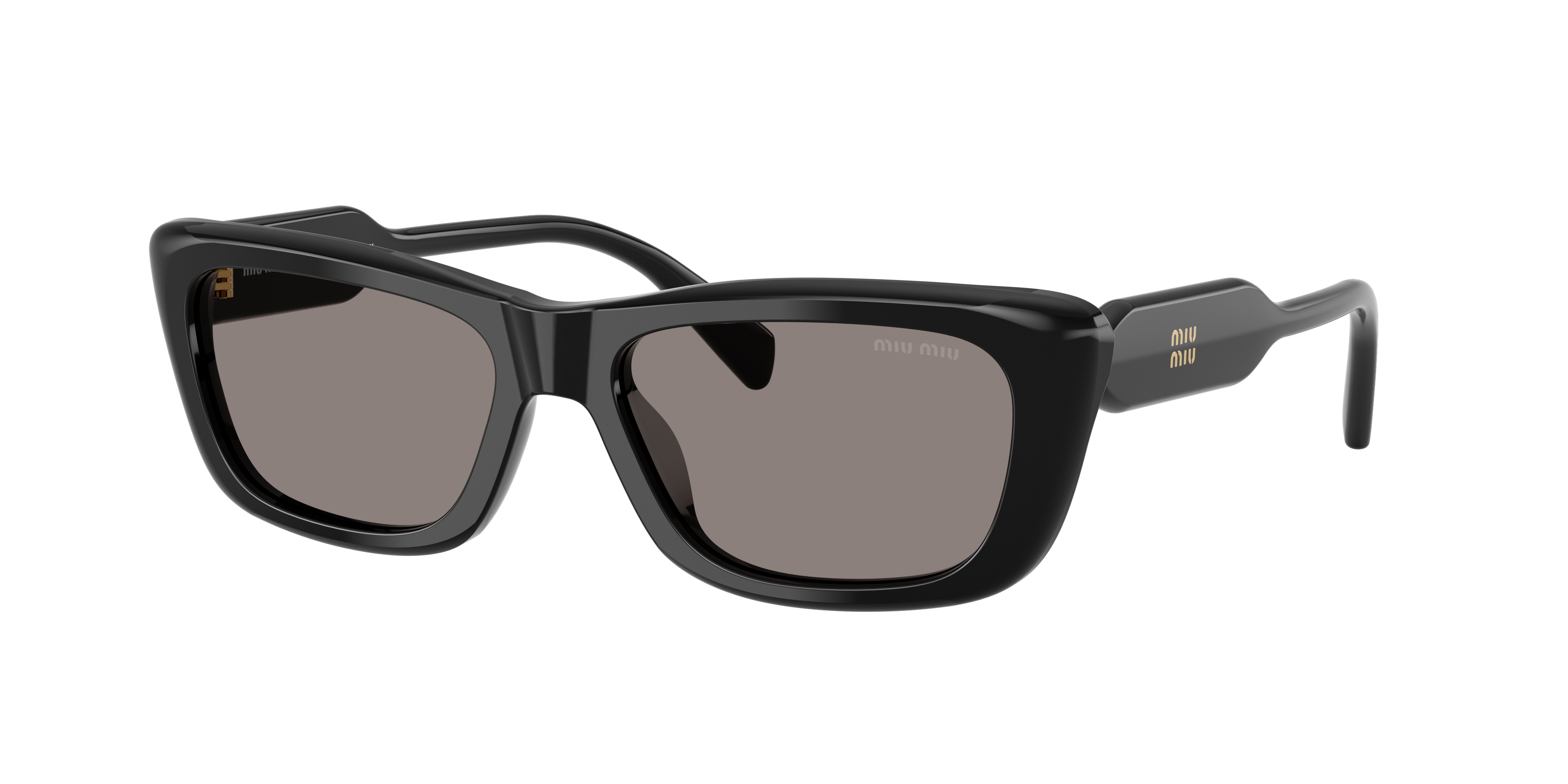 Miu Miu MU B12S M (56 - 17) with Grey lenses and Black frame