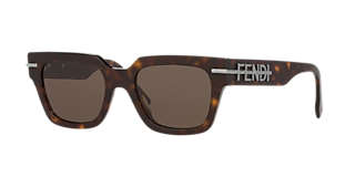 Fendi Fendigraphy XXS (54 - 19) with Grey lenses and Black frame