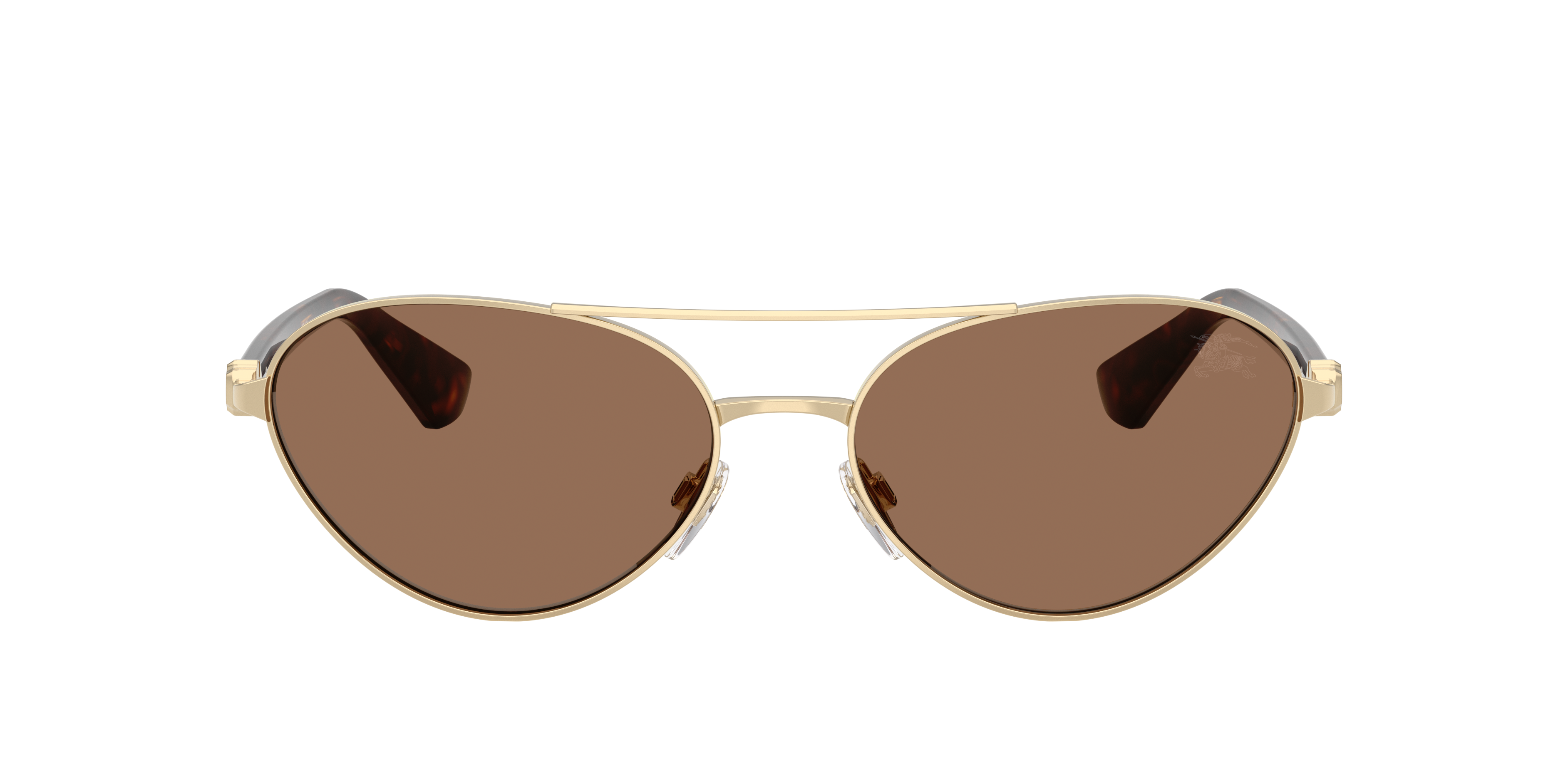 Burberry Woman Sunglass Be3165 In Dark Brown