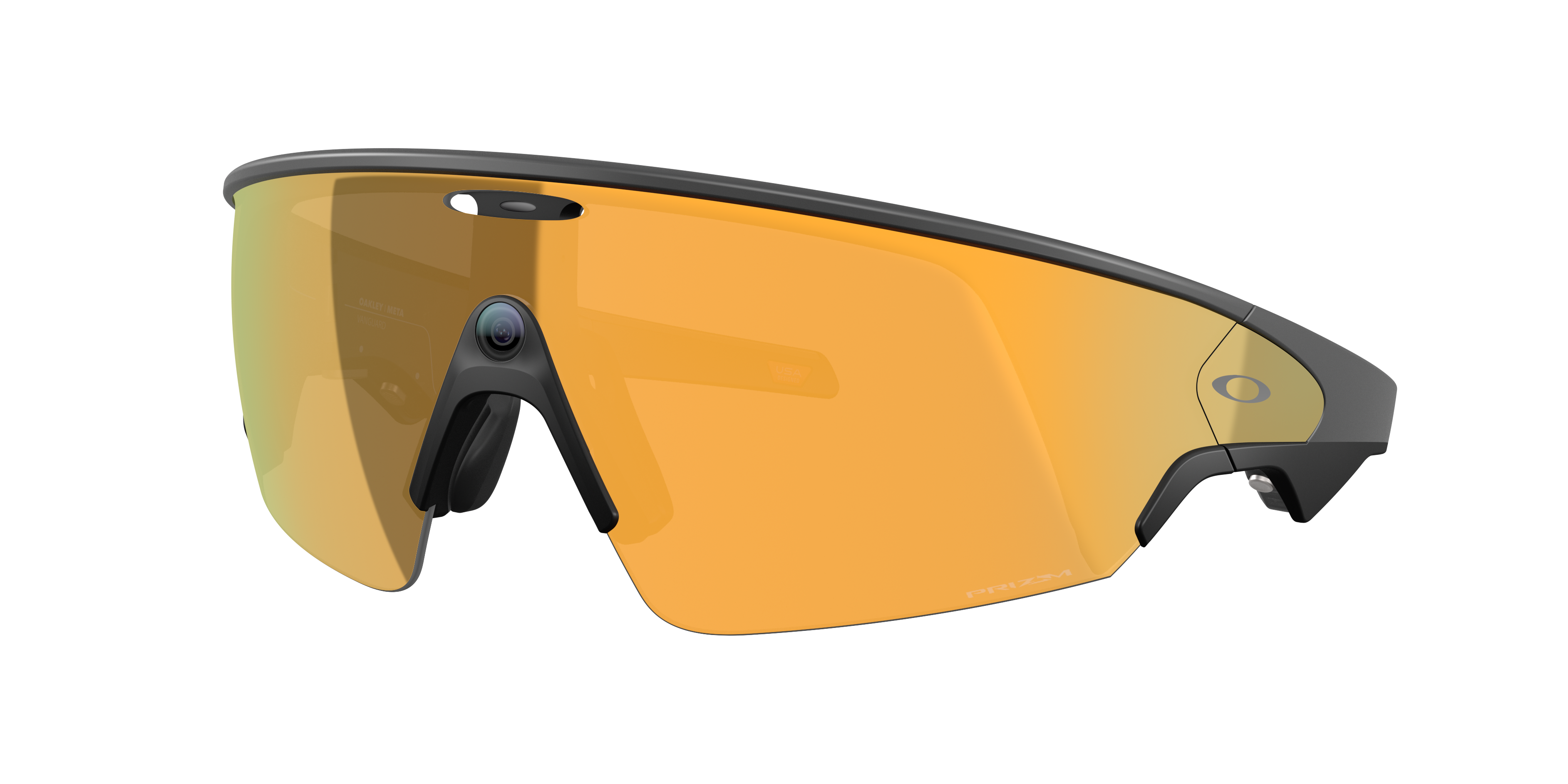 OW8001 Oakley Meta Vanguard Black - Unisex Sunglasses, Prizm 24K Lens