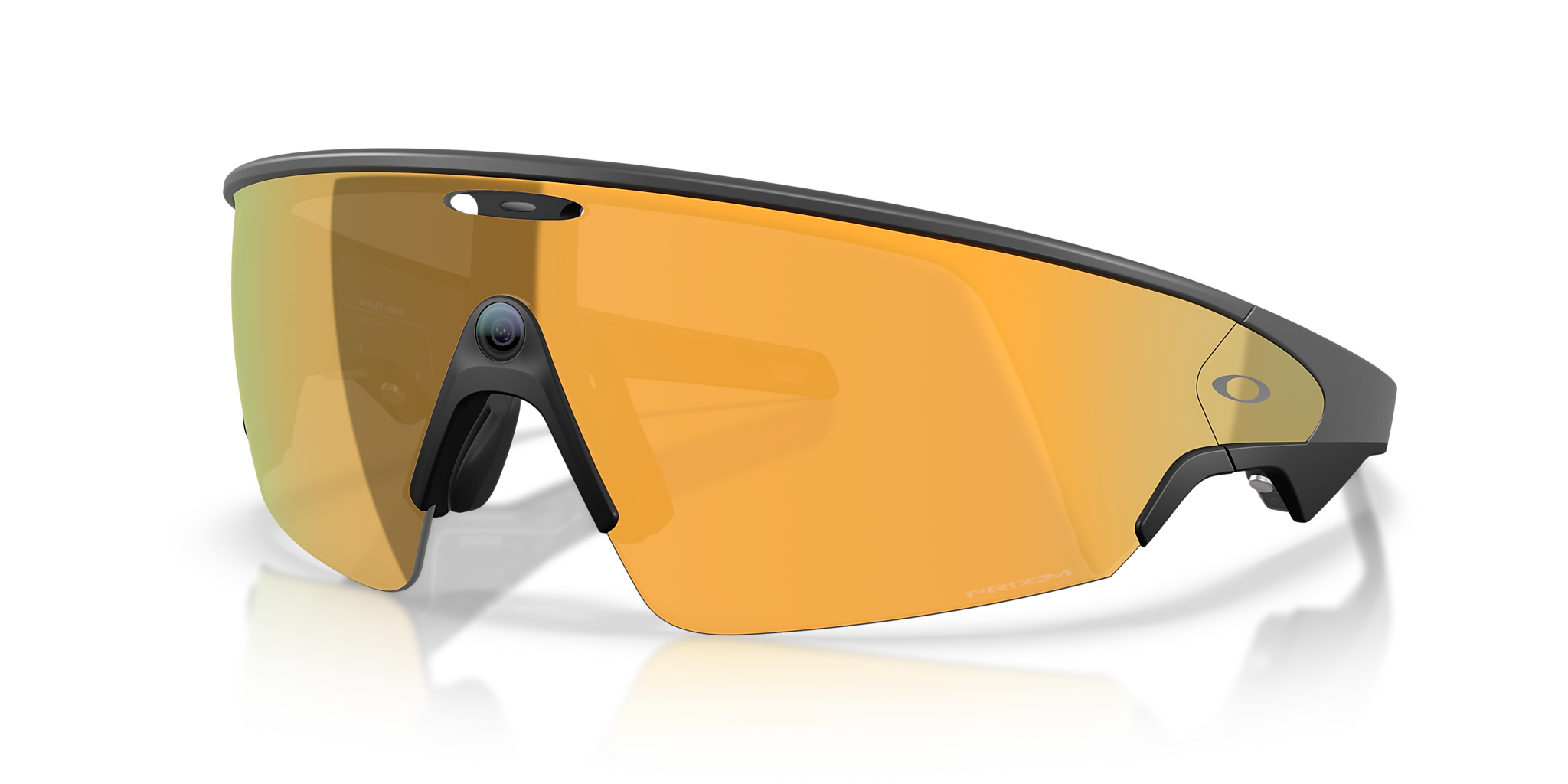 OW8001 Oakley Meta Vanguard Black - Unisex Sunglasses, Prizm 24K Lens
