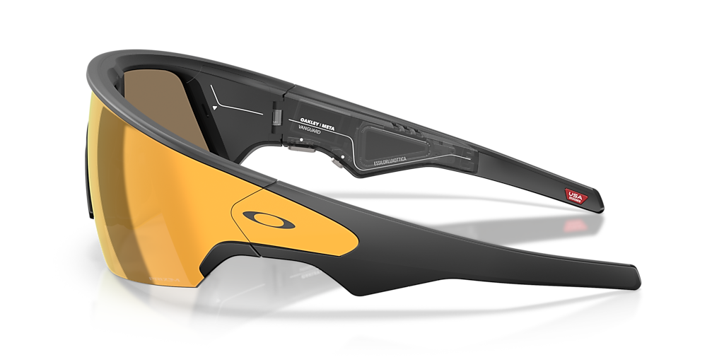 OW8001 Oakley Meta Vanguard Black - Unisex Sunglasses, Prizm 24K Lens