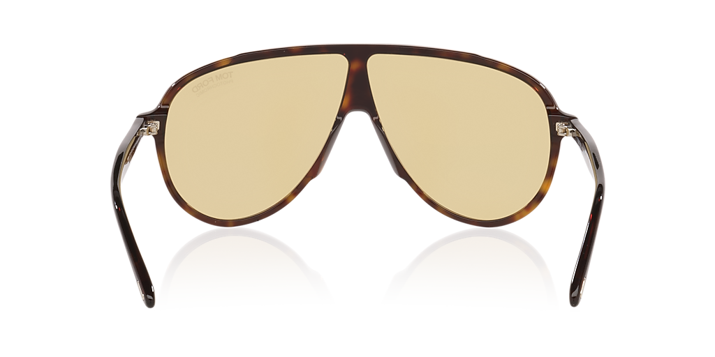 TOM FORD Vladimir Tortoise Black - Men Luxury Sunglasses, Brown Lens