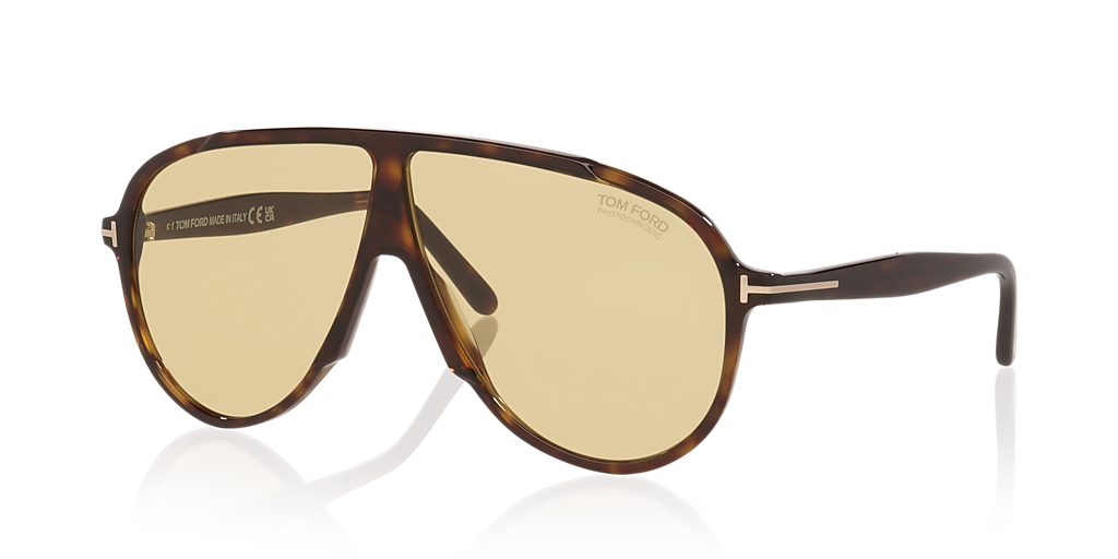 Tom Ford Vladimir XXL (65 - 05) with Brown lenses and Tortoise