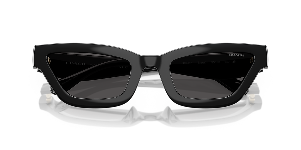 Coach CAD28 XL (55 - 23) with Grey lenses and Black frame