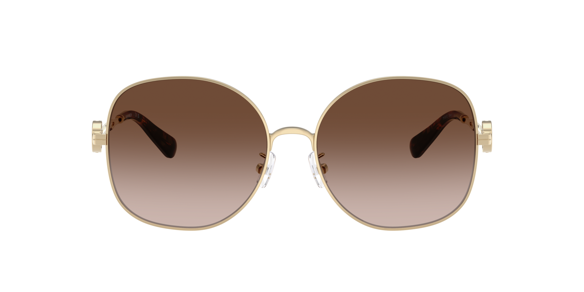 Tory Burch TY6112 XL (56 - 16) with Brown lenses and Gold 