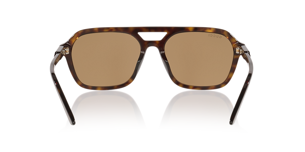 GUCCI GG1823SA Tortoise - Men Luxury Sunglasses, Brown Lens
