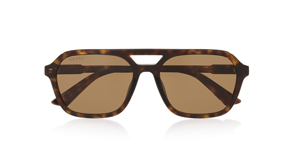 GUCCI GG1823SA Tortoise - Men Luxury Sunglasses, Brown Lens