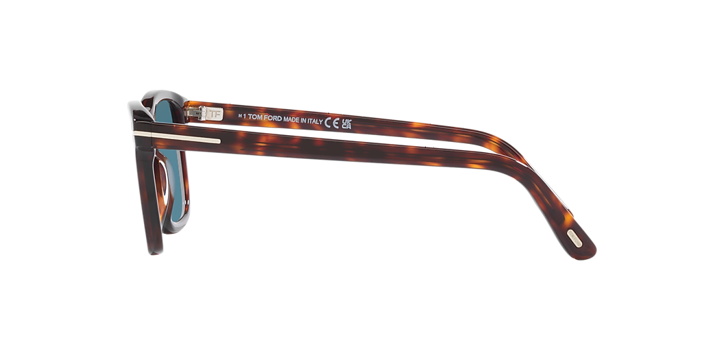 Tom Ford FT1179 XXL (54 - 20) with Blue lenses and Tortoise frame