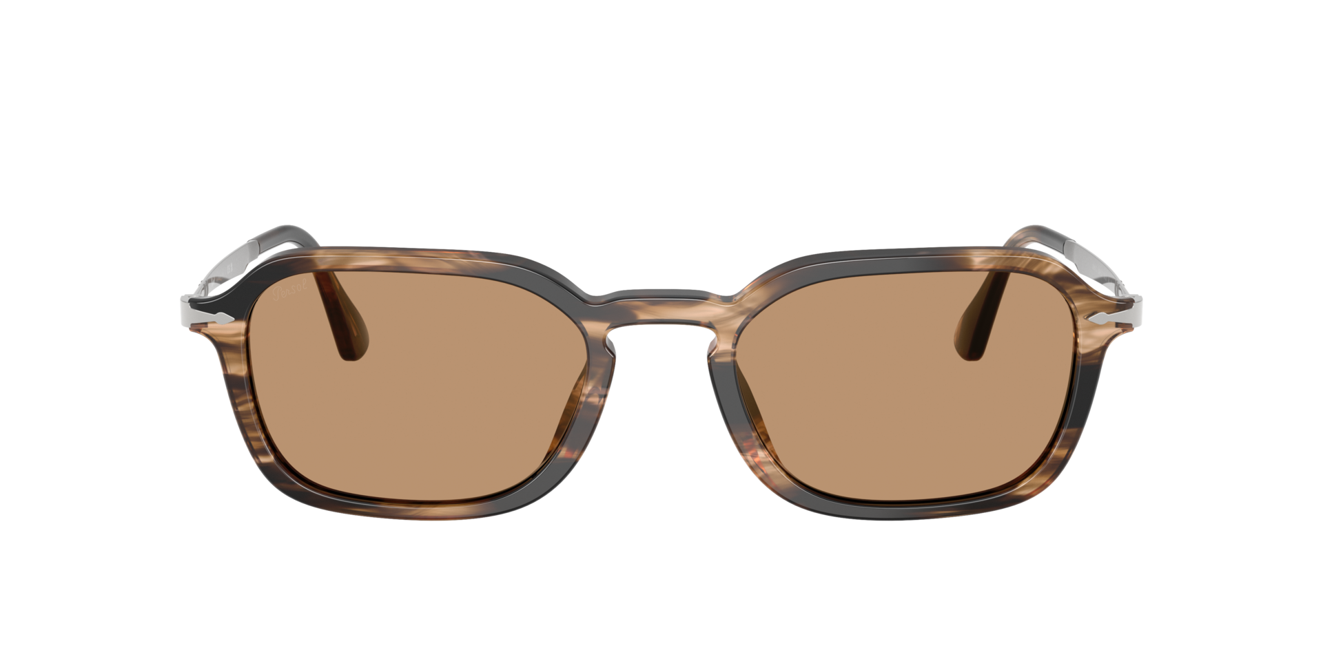 ? PERSOL 3081-S Sunglasses — Brown Frame w/ Mirrored Lenses ? Persol® Sunglasses & Sunglasses – Timeless Italian Eyewear  main image 4