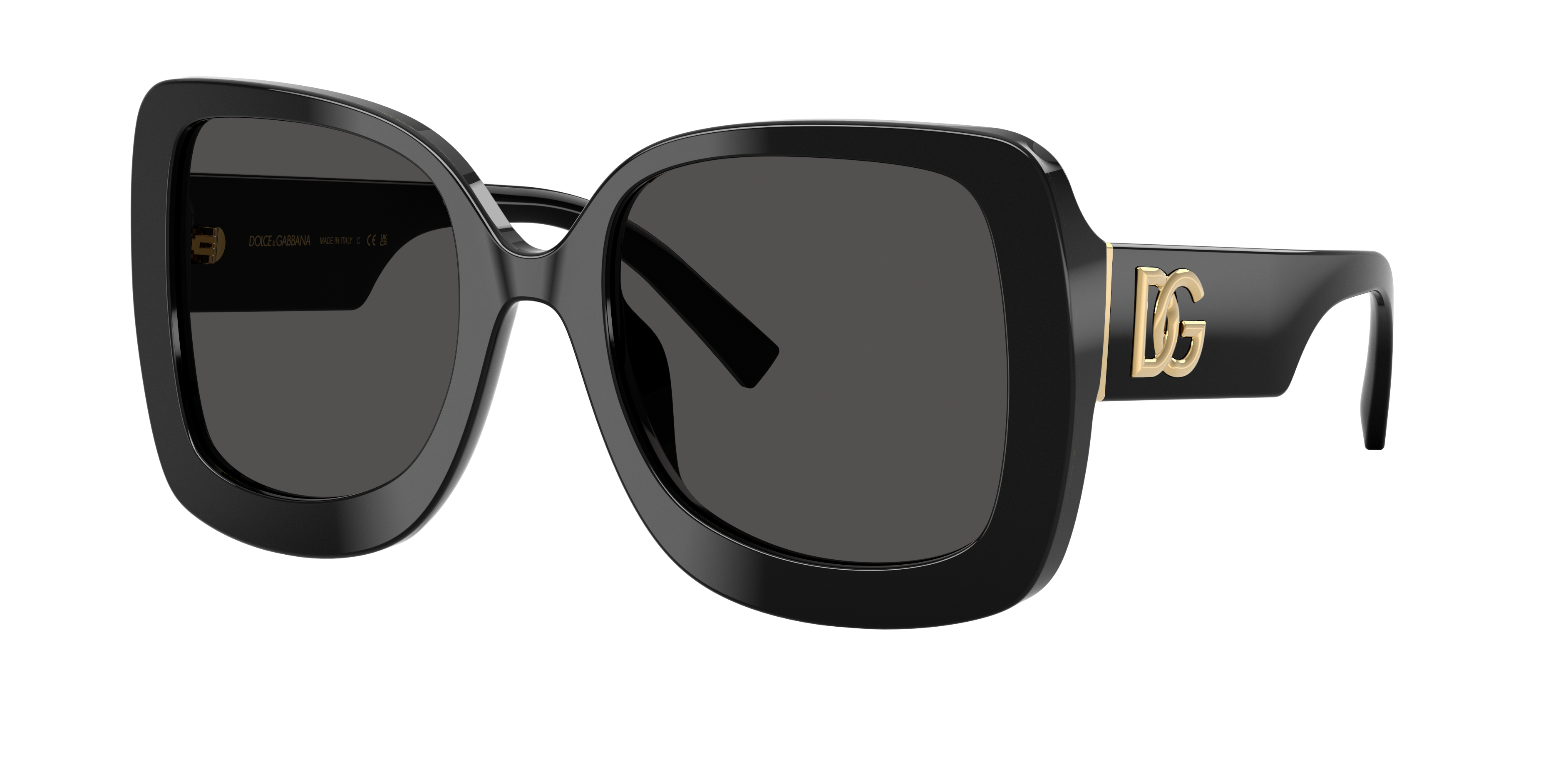 Dolce&Gabbana DG4513 L (55 - 21) with Grey lenses and Black frame