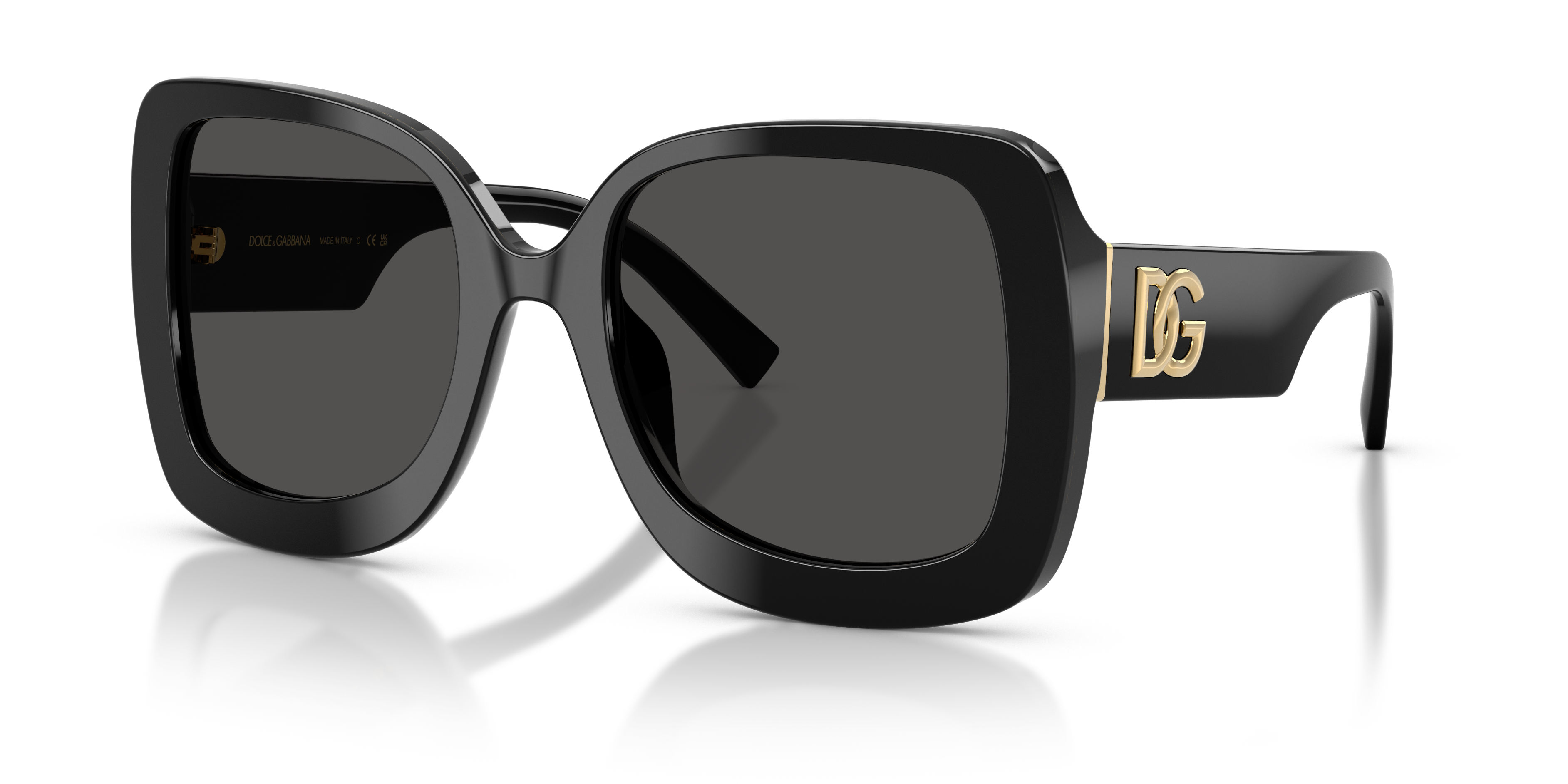 Dolce&Gabbana DG4513 L (55 - 21) with Grey lenses and Black frame
