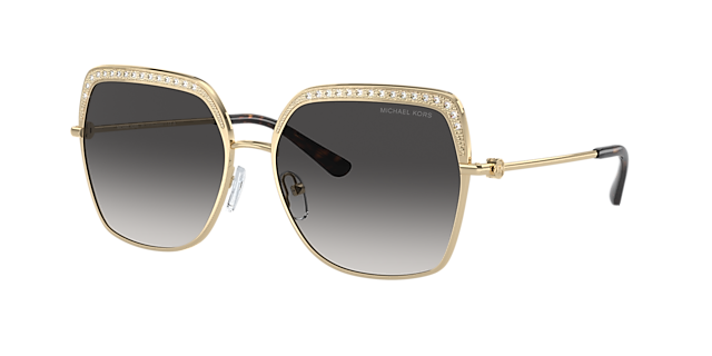 Michael Kors MK1141 Greenpoint 57 Silver Mirror & Silver  