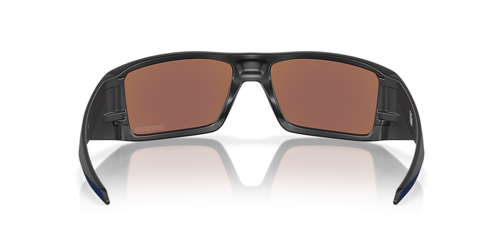 OAKLEY OO9231 Dallas Cowboys Heliostat Matte Black - Men Sunglasses, Prizm Deep Water Polarized Lens