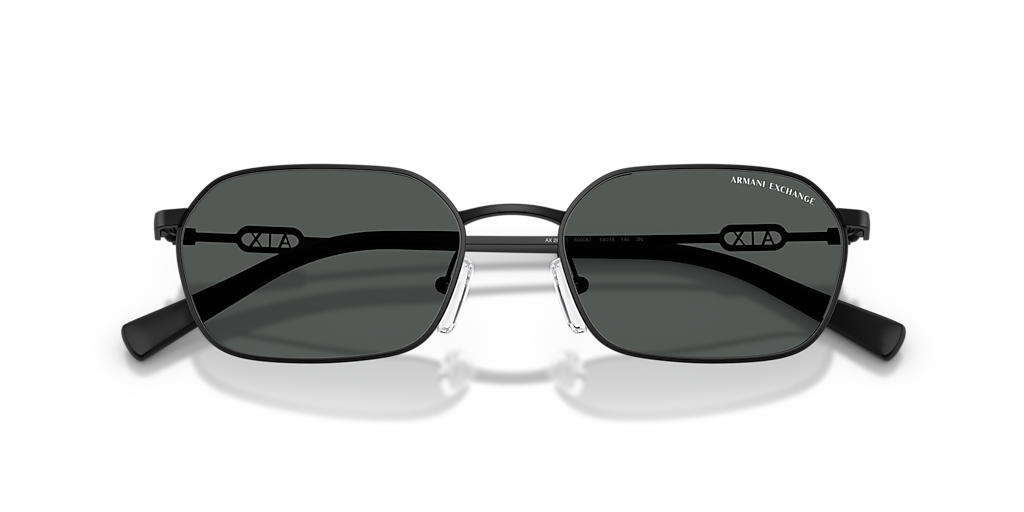 Armani Exchange AX2056S M (54 - 18) with Grey lenses and Black