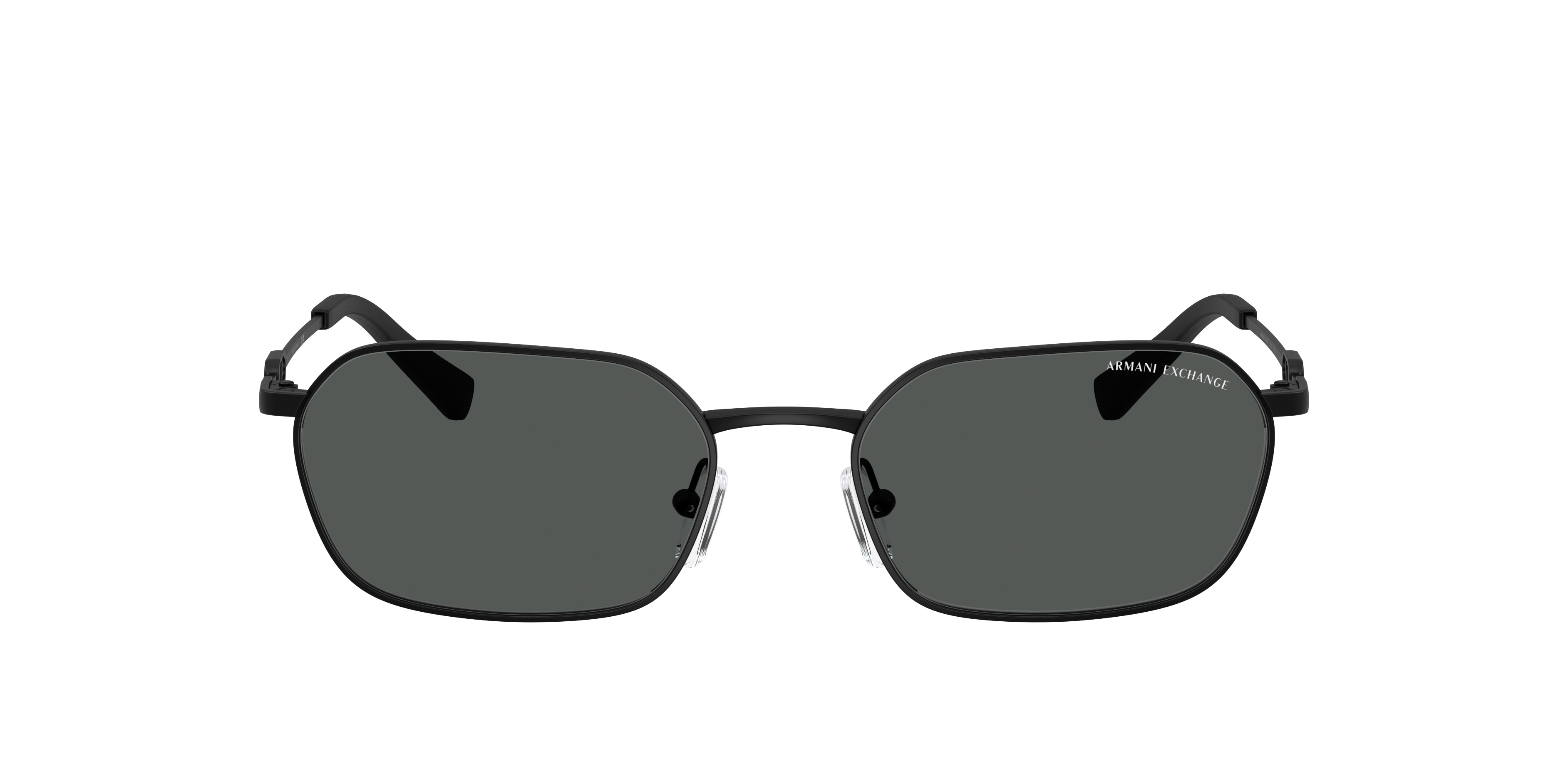 Armani Exchange AX2056S M (54 - 18) with Grey lenses and Black