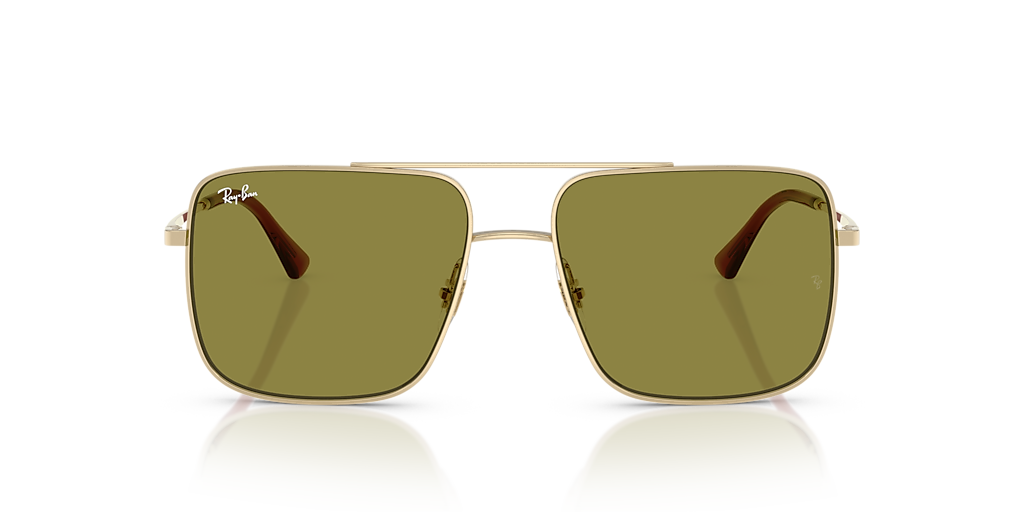 Ray-Ban RB3758 Ari Bio-Based M (54 16) with Green lenses and
