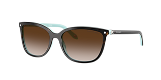 Tiffany & Co. TF3095 XXL (61 - 16) with Blue lenses and Gold