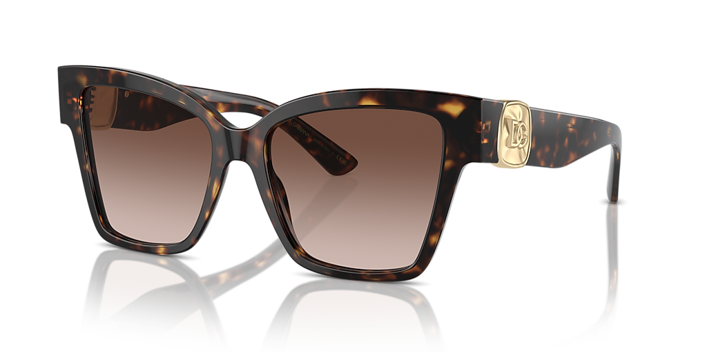 Dolce&Gabbana DG4470F XL (54 - 17) with Brown lenses and Tortoise