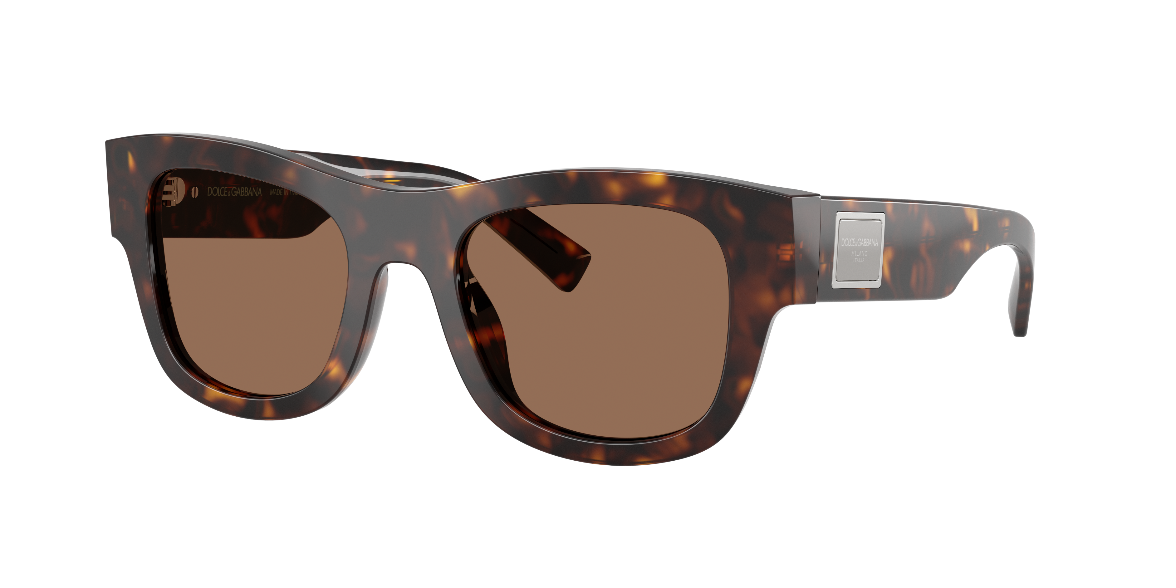 Dolce&Gabbana Man Sunglass DG4509 -  Frame color: Havana, Lens color: Dark Brown