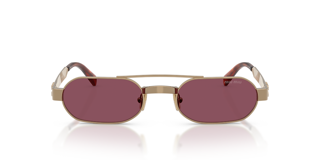 Miu Miu MU B52S L (52 - 21) with Violet lenses and Copper frame