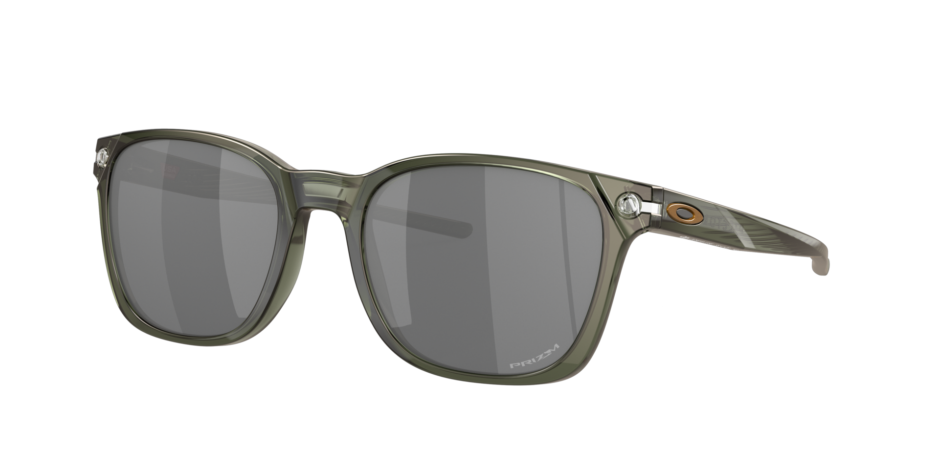 Oakley Man Sunglass OO9018 Ojector - Frame color: Olive Ink, Lens color: Prizm Black