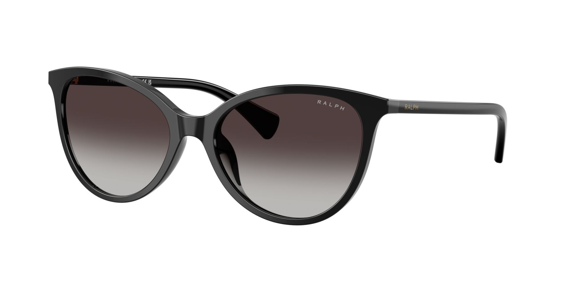 Ralph Woman Sunglass RA5339U -  Frame color: Shiny Black, Lens color: Gradient Grey
