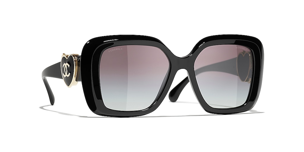 くま　CHANEL48.186 Chanel - Square Sunglasses - Gray Gradient - Chanel Eyewear