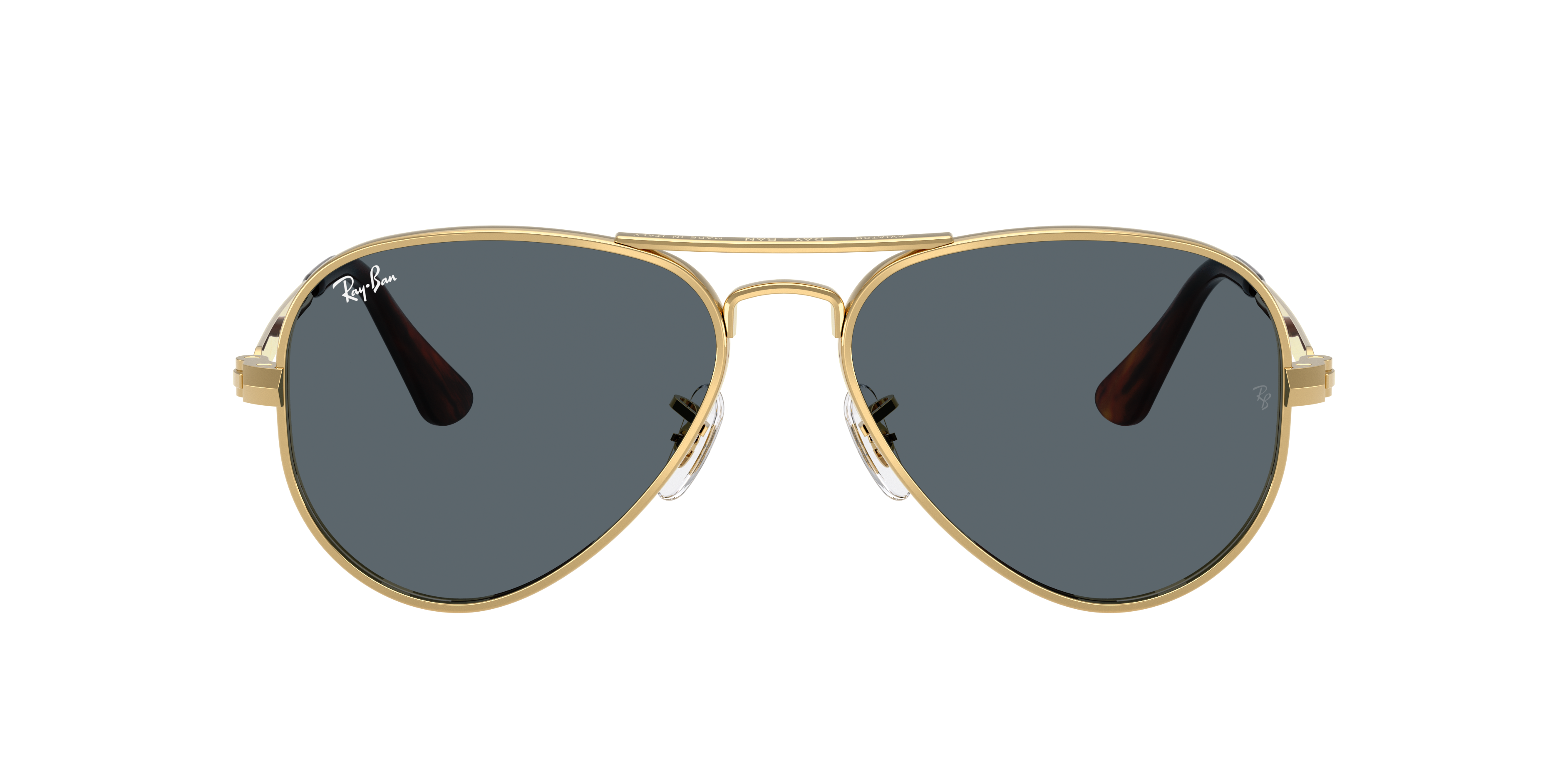 Ray-Ban RB3925 AVIATOR MAX XXL (62 - 16) with Blue lenses and Gold