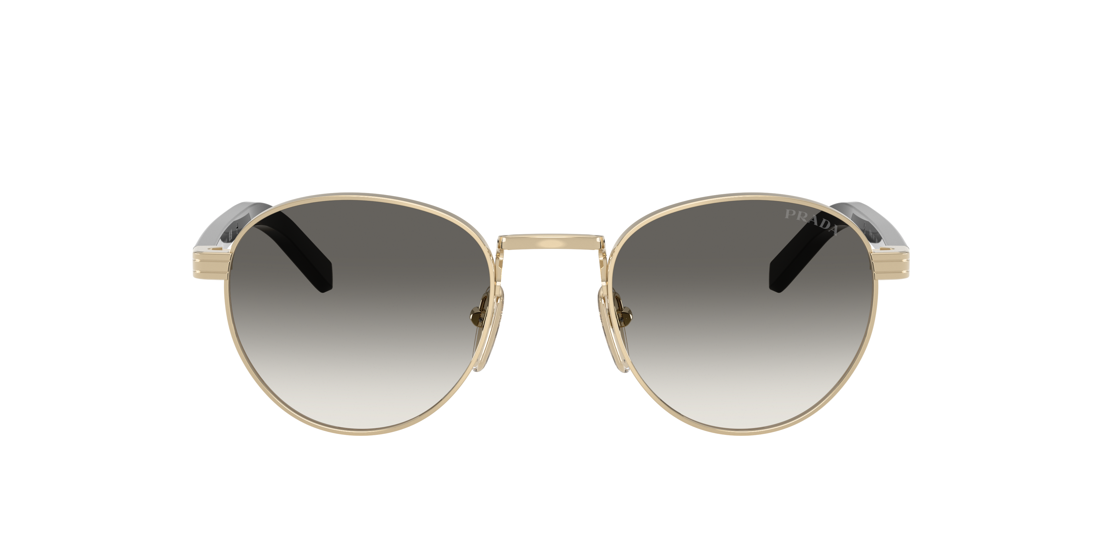 Prada PR B52S XS (49 - 21) with Grey lenses and Gold frame