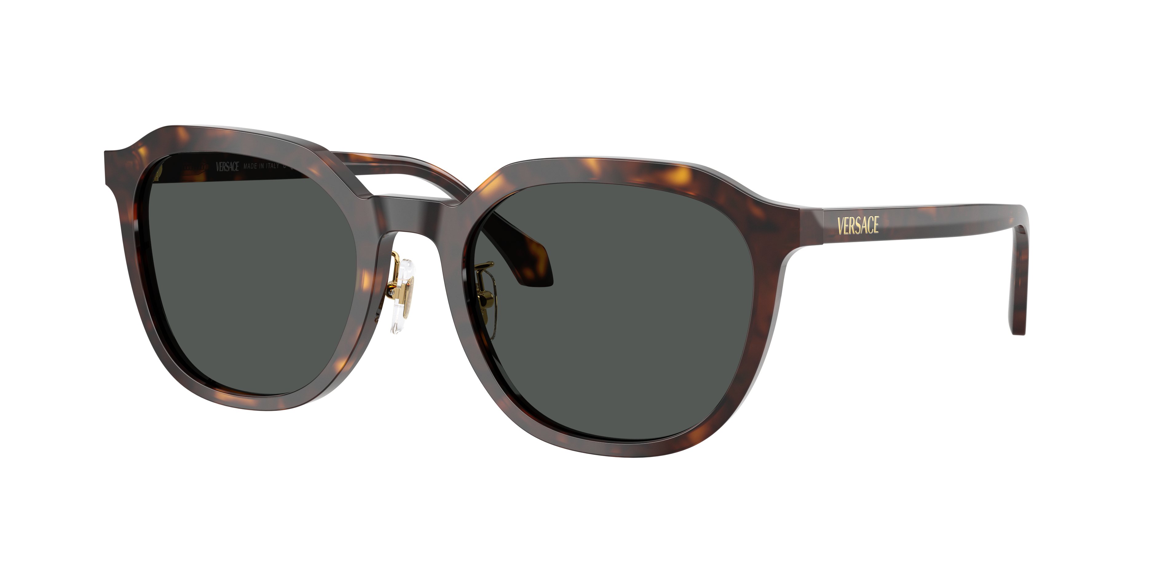 Versace Woman Sunglass VE4493D -  Frame color: Dark Havana, Lens color: Dark Grey