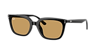 Ray-Ban RB4439D L (54 - 21) with Green lenses and Black frame