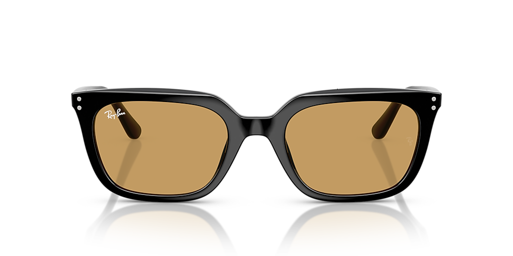 Ray-Ban RB4439D L (54 - 21) with Brown lenses and Black frame