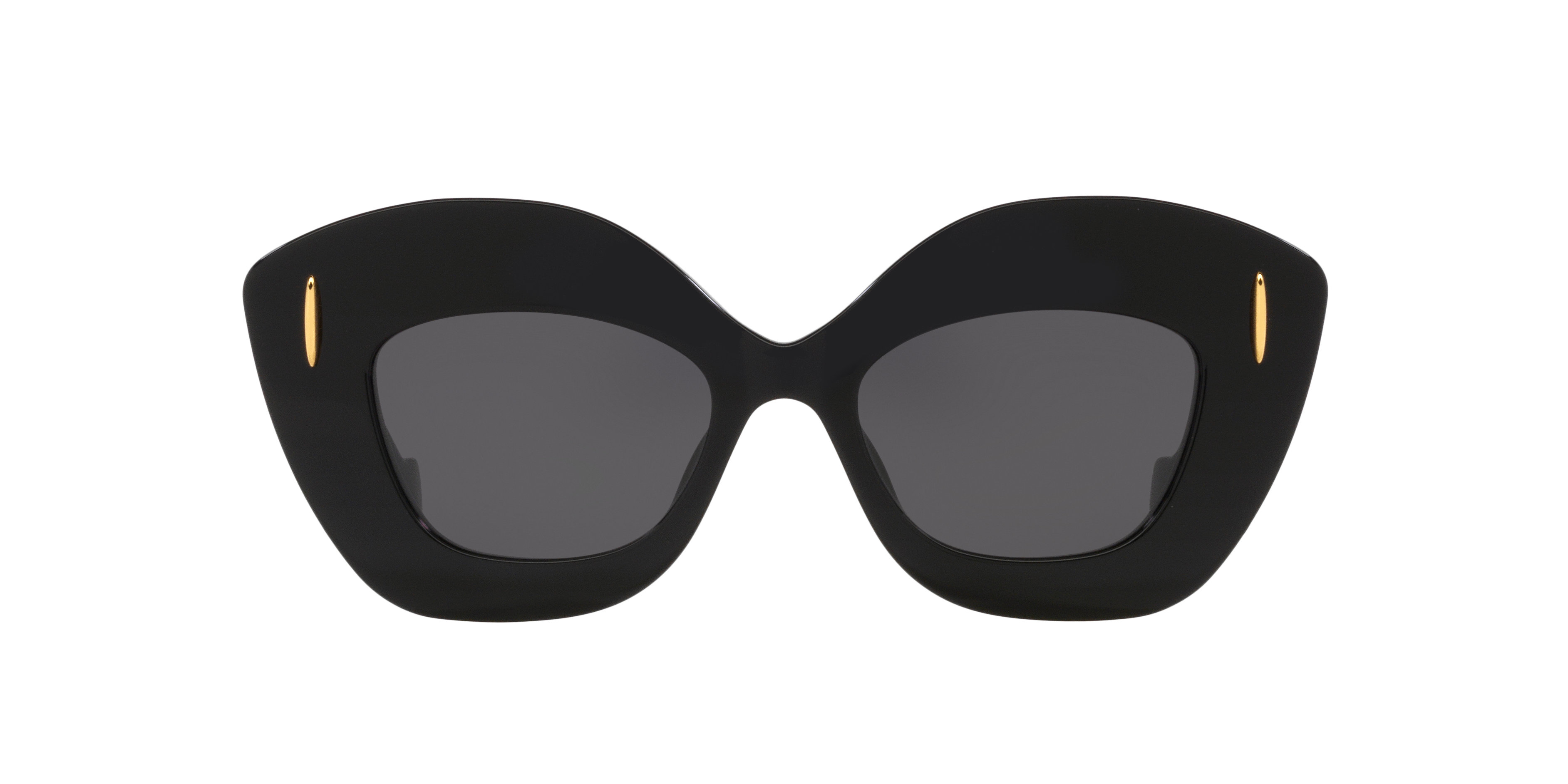 LOEWE キャットアイフレムサンクラス LW40127I 53A Loewe Anagram Lw40127I XXS (48 - 18) with Grey lenses and